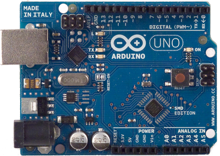 Figure 1.1: The Arduino Uno board