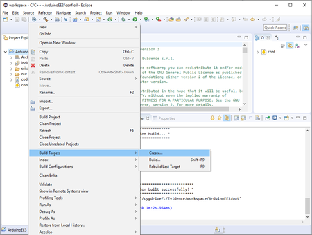 AVR8 - Arduino application build on Windows - ERIKA WIKI