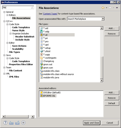 Eclipse preference page file associatons.png